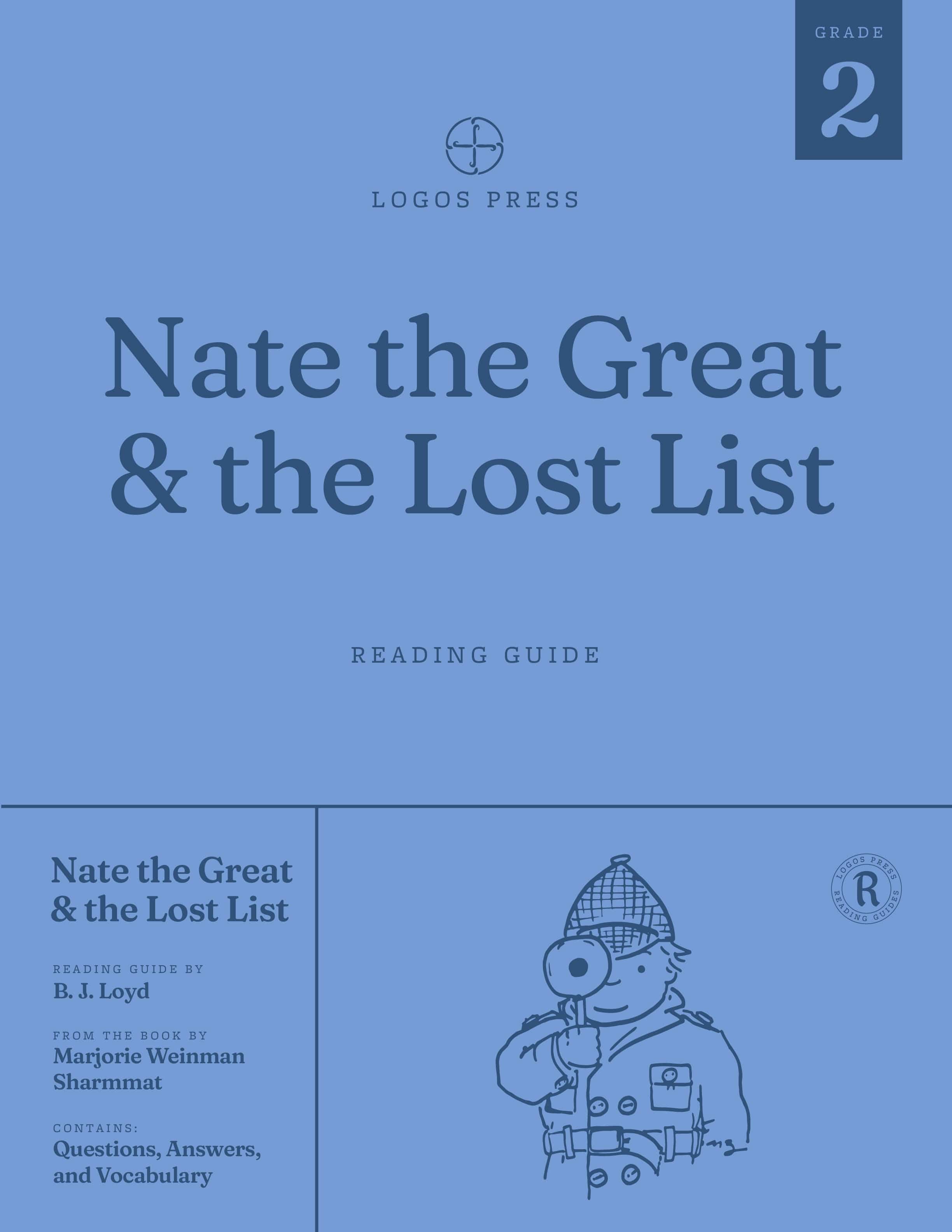 Nate the Great and the Lost List - Reading Guide (Download)