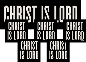 Christ is Lord Sticker Pack