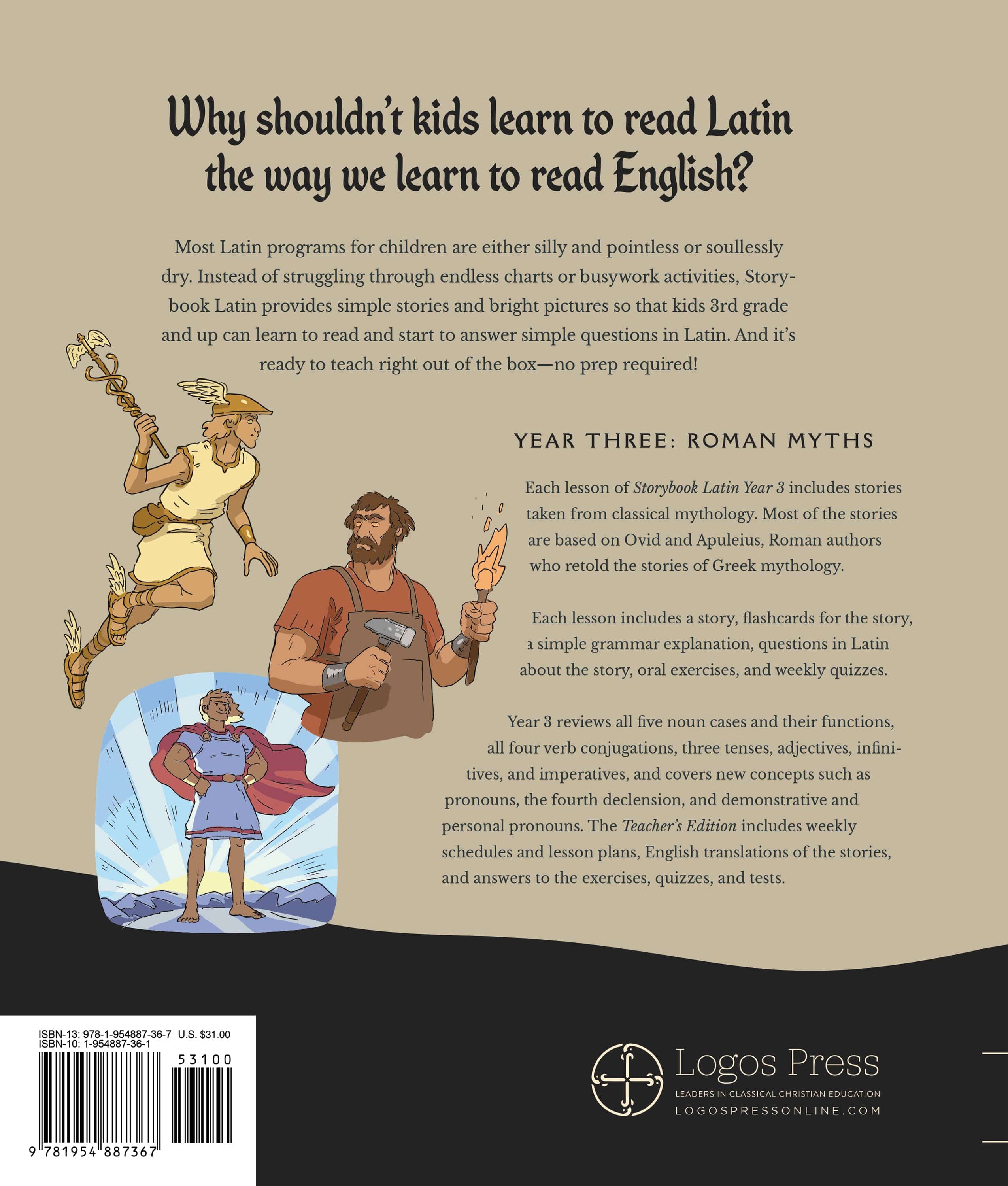 Storybook Latin Year 3 Teacher's Edition