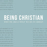 Being Christian: New Devotional Readings