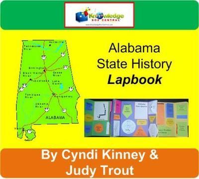 Alabama History Lapbook (Download)