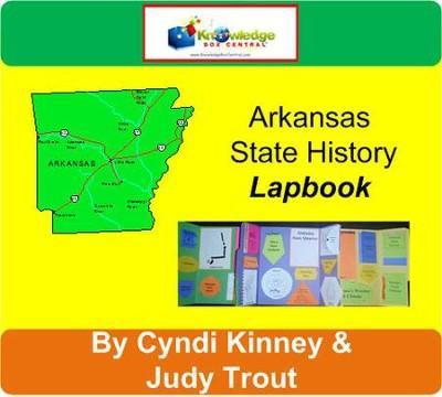 Arkansas History Lapbook (Download)