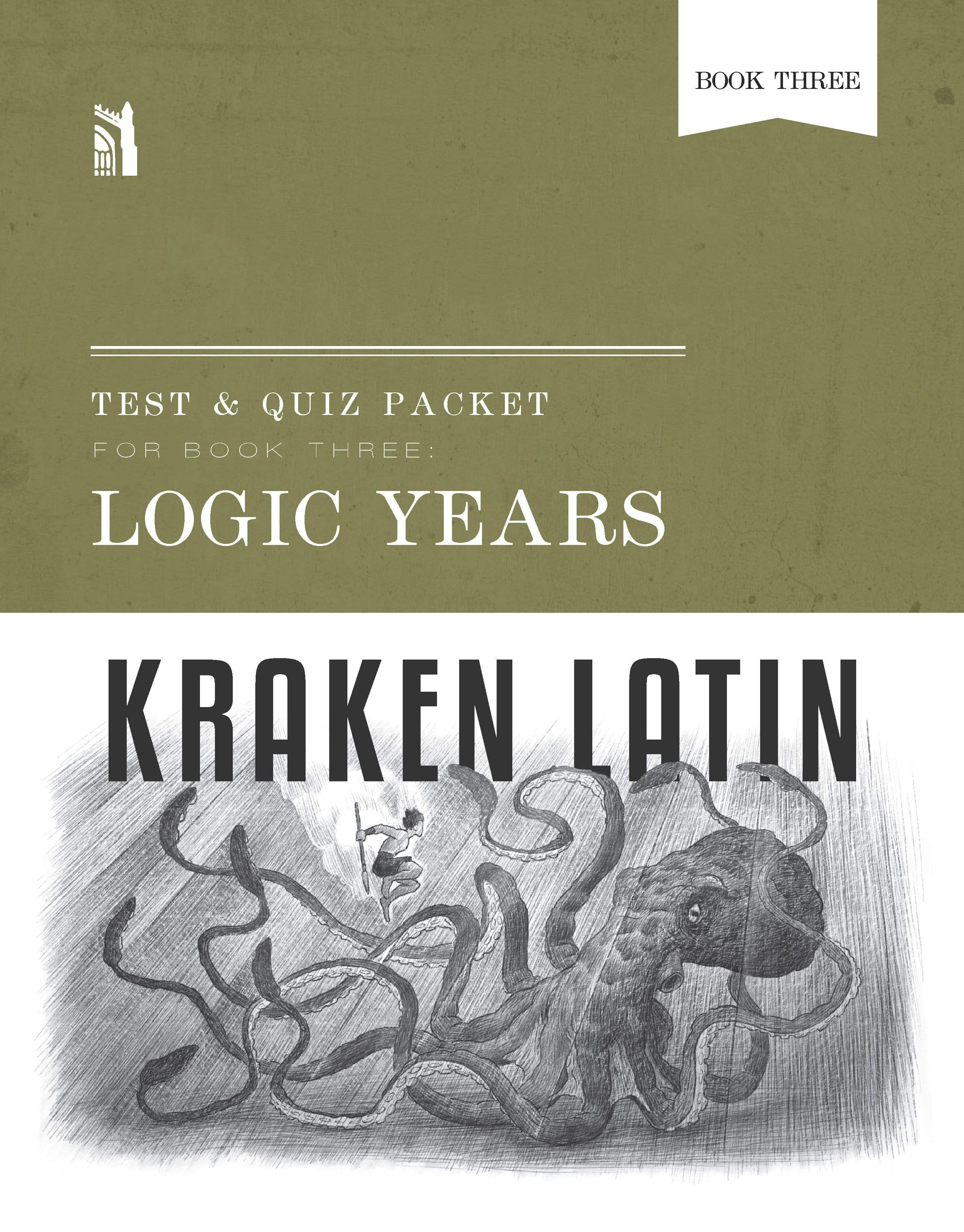 Kraken Latin 3: Tests & Quizzes Packet
