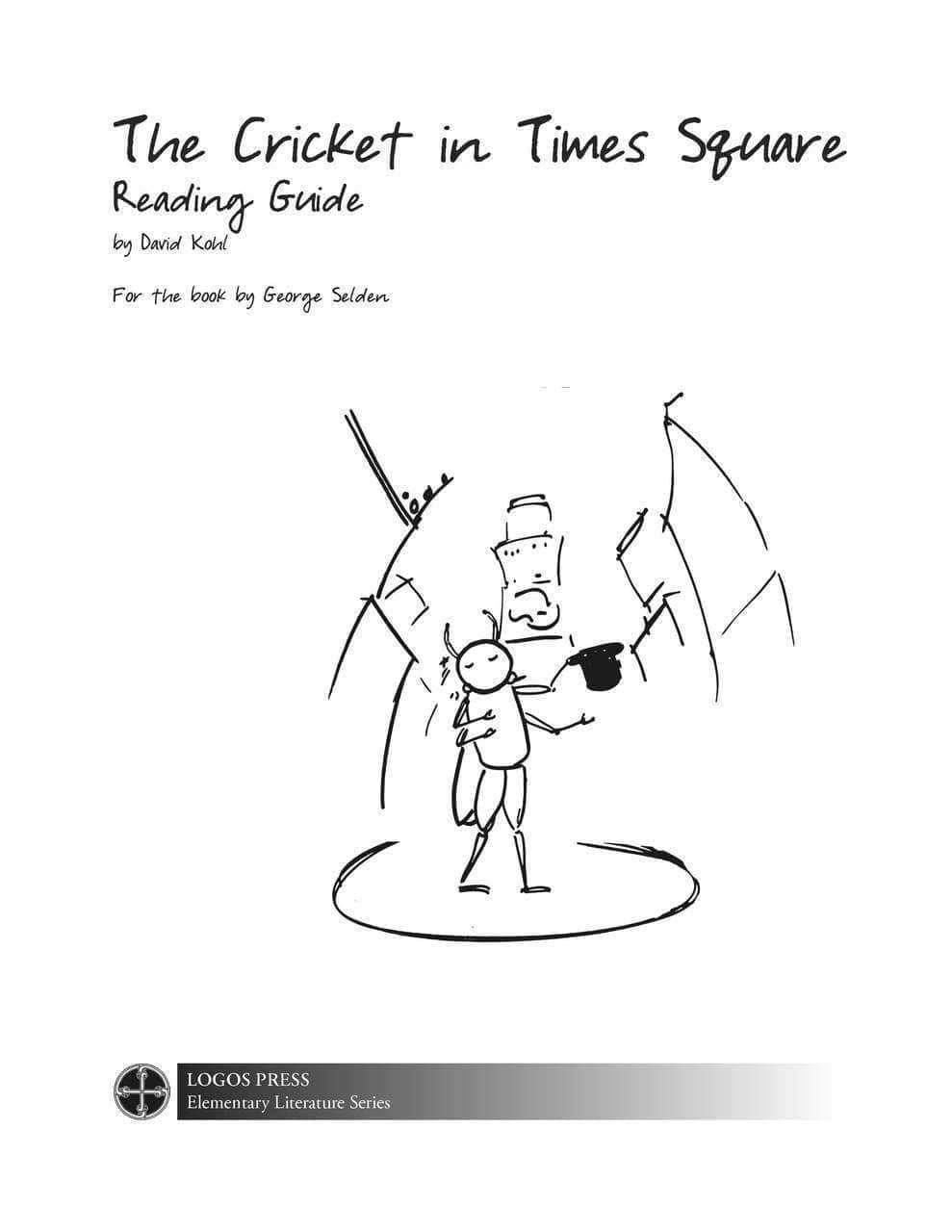 Cricket in Times Square - Reading Guide (Download)
