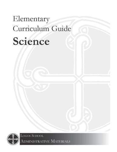 Elementary Curriculum Guide - Science (Download)