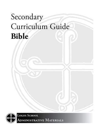 Secondary Curriculum Guide - Bible (Download)