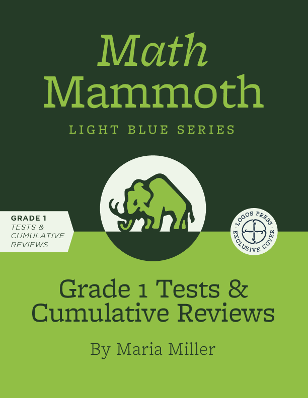 Math Mammoth - Grade 1 – Canon Press