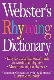 Webster's Rhyming Dictionary