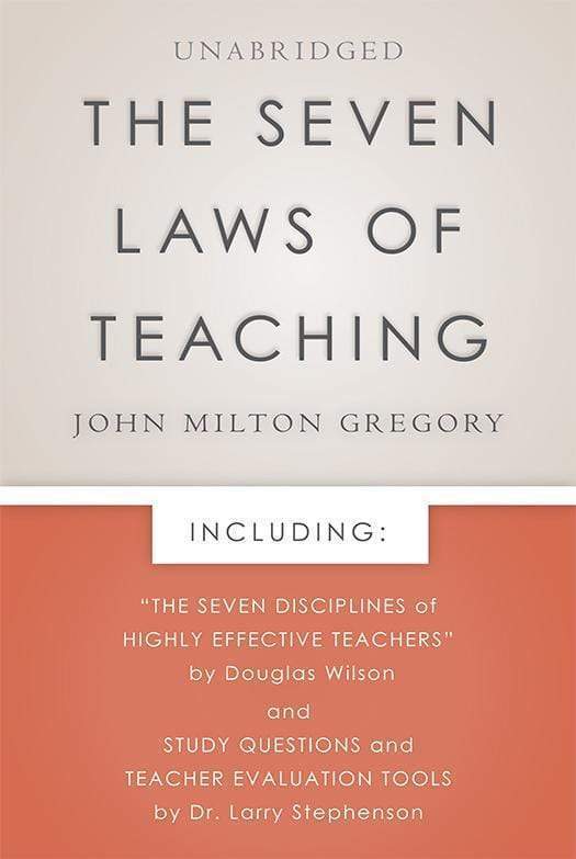 The Seven Laws of Teaching: New Foreword and Evaluation Tools!